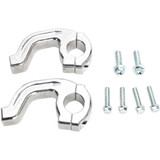 MOOSE RACING 50232S Moose Racing Handguard Clamp - Contour - 7/8" - Silver 50-232S