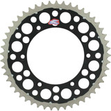 RENTHAL 123052050GPBK Renthal Twinring Rear Sprocket - 50 Tooth - Black 1230-520-50Gpbk