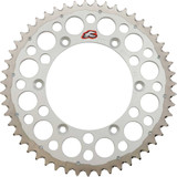 RENTHAL 150052051GPSI Renthal Twinring Rear Sprocket - 51 Tooth - Silver 1500-520-51Gpsi