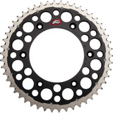 RENTHAL 154052050GPBK Renthal Twinring Rear Sprocket - 50 Tooth - Black 1540-520-50Gpbk
