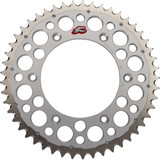 RENTHAL 224052049GPSI Renthal Twinring Rear Sprocket - 49 Tooth - Silver 2240-520-49Gpsi