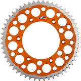 RENTHAL 224052052GPOR Renthal Twinring Rear Sprocket - 52 Tooth - Orange 2240-520-52Gpor