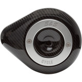 S&S Cycle Air Cleaner Cover - Mini Teardrop - Carbon Fiber 170-0501