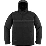 ICON 2820-5814 Icon Pdx3 Jacket - Black - 3Xl