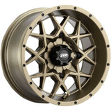 ITP 1528645729B Itp Wheel - Hurricane - Front/Rear - Bronze - 15X7 - 4/137 - 5+2 1528645729B