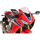 Puig Hi-Tech Parts Race Windscreen - 13" - Clear - Honda 9407W