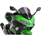Puig Hi-Tech Parts Race Windscreen - 15-3/4" - Dark Smoke - Kawasaki 9976F Puig Hi-Tech Parts Race Windscreen - 15-3/4" - Dark Smoke - Kawasaki 9976F