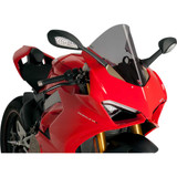 PUIG HI-TECH PARTS 9690F Puig Hi-Tech Parts Race Windscreen - 15-3/4" - Dark Smoke - Ducati 9690F