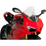 Puig Hi-Tech Parts Race Windscreen - 15-3/4" - Clear - Ducati 9690W
