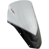 PUIG HI-TECH PARTS 4366H Puig Hi-Tech Parts Race Windscreen - 16-1/2" - Smoke - Fz6 4366H