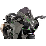 PUIG HI-TECH PARTS 7631F Puig Hi-Tech Parts Race Windscreen - 13" - Dark Smoke - Ninja 7631F