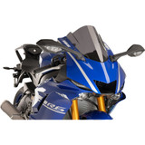 Puig Hi-Tech Parts Race Windscreen - 14-1/4" - Dark Smoke - Yamaha 9723F