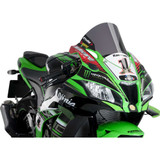 PUIG HI-TECH PARTS 9849F Puig Hi-Tech Parts Race Windscreen - 14-1/4" - Dark Smoke - Kawasaki 9849F