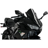 Puig Hi-Tech Parts Race Windscreen - 19" - Black - Kawasaki 3881N Puig Hi-Tech Parts Race Windscreen - 19" - Black - Kawasaki 3881N