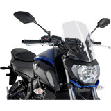 Puig Hi-Tech Parts Race Windscreen - 14-1/4" - Clear - Tour - Yamaha 9667W