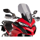 PUIG HI-TECH PARTS 7623H Puig Hi-Tech Parts Touring Windscreen - 24-1/2" - Smoke - Ducati 7623H