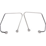 Cobra Saddlebag Supports - Chrome - Honda Vt 02-6114