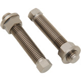Works Connection Bolt Set - Axle Adjuster - Titanium 70-635