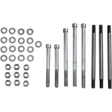 GARDNER-WESTCOTT P8057 Gardner-Westcott Bolt Kit - Motor Case - Socket-Head - Chrome - Big Twin P-80-57