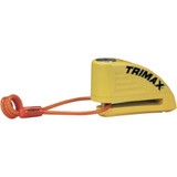 TRIMAX TAL88YL Trimax Alarm Disc Lock - Yellow - 7 Mm Pin Tal88Yl