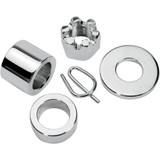 Colony Axle Spacer - Rear - Chrome - Kit - 00-03 Xl 2040-4