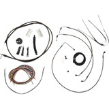 La Choppers Handlebar Cable/Brake Line Kit - Quick Connect - Complete - 12" - 14" Handlebars - Midnight La-8155Kt2-13M La Choppers Handlebar Cable/Brake Line Kit - Quick Connect - Complete - 12" - 14" Handlebars - Midnight La-8155Kt2-13M