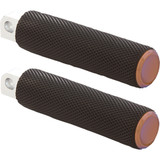 Arlen Ness Knurled Footpegs - Titanium 07-905