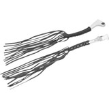 SHOW CHROME 17110 Show Chrome Lever Laces - Leather 17-110