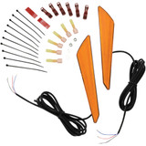 Show Chrome Led Marker Lights - Gl1800 - Amber 52-952A