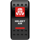 MOOSE UTILITY HMTPWRR Moose Utility Rocker Switch - Helmet Air - Red Hmt-Pwr-R