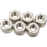DRIVEN RACING DSNSL Driven Racing Aluminum Sprocket Nuts - Silver - M10 X 1.25 Dsnsl