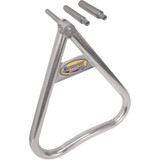 Motorsport Products Tri-Moto Stand - Aluminum - Silver 95-1001