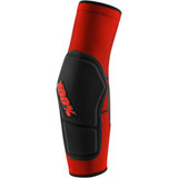 100% 7000000011 100% Ridecamp Elbow Guards - Red/Black - Large 70000-00011