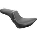 Le Pera Daytona 2-Up Seat - Without Backrest - Basketweave - Black - Fx/Fl '18-'23 Ly-543Bw
