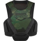 ICON 2702-0279 Icon Field Armor Softcore Vest - Green Camo - Xl/2Xl
