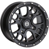 Moose Utility Wheel - 545X - Front/Rear - Black - 14X7 - 4/156 - 5+2 545Mo147156Sb54