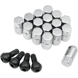 Moose Utility Lug Nut - 3/8"-24 - Chrome - Tapered - 16 Pack Sp300Mo201