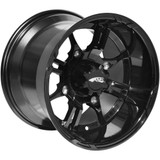 AMS 5001032BS Ams Roll'N 108 Wheel - Rear - Black - 15X10 - 4/156 5001-032Bs