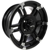 Ams Wheel - Roll'N 104 - Front/Rear - Machined Black - 15X7 - 4/110 - 5+2 5702-031Ab Ams Wheel - Roll'N 104 - Front/Rear - Machined Black - 15X7 - 4/110 - 5+2 5702-031Ab