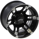Ams Wheel - Roll'N 104 - Rear - Machined Black - 12X7 - 4/110 - 2+5 2744-031Ab Ams Wheel - Roll'N 104 - Rear - Machined Black - 12X7 - 4/110 - 2+5 2744-031Ab