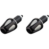 Driven Racing Bar End Weight - Black/Silver Dxb-Bk2