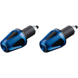 DRIVEN RACING DXBBL Driven Racing Bar End Weight - Blue/Black Dxb-Bl