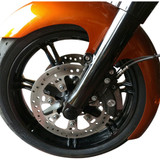 Klock Werks Axle - Flush Mount - Front - Black - 25 Mm Kws-01-0610