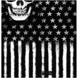 Lethal Threat Neck Scarf - America Skull Ns90805