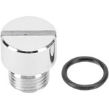 COLONY 96442 Colony Oil Screen Plug - Chrome - Big Twin 9644-2