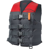 SLIPPERY 3240-0862 Slippery Hydro Nylon Vest - Charcoal/Red - S/M