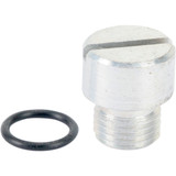 Colony Oil Screen Plug - Cadmium - Big Twin 9645-2