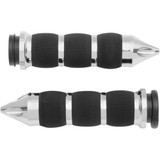 AVON GRIPS AIR90CHFLSP Avon Grips Grips - Spike Air - Cushioned - Tbw - Chrome Air-90-Ch-Fl-Sp