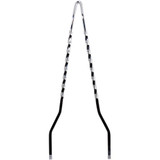 CYCLE VISIONS CV8042B Cycle Visions Twisted Sticks Sissy Bar - Black - 30" Cv-8042B