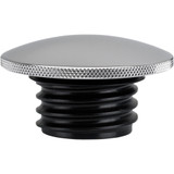 Joker Machine Gas Cap - Knurled - Chrome - Harley-Davidson 10-444C Joker Machine Gas Cap - Knurled - Chrome - Harley-Davidson 10-444C
